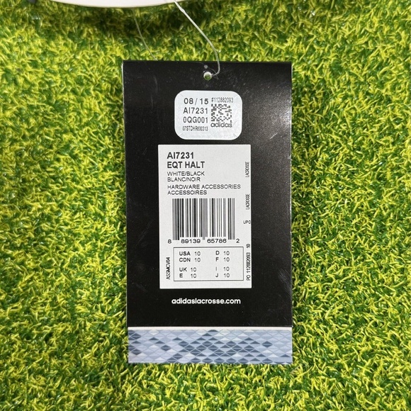 Adidas EQT Halt Women's Size 10 Pre-Strung Lacrosse Head White AI7231 - Picture 5 of 5